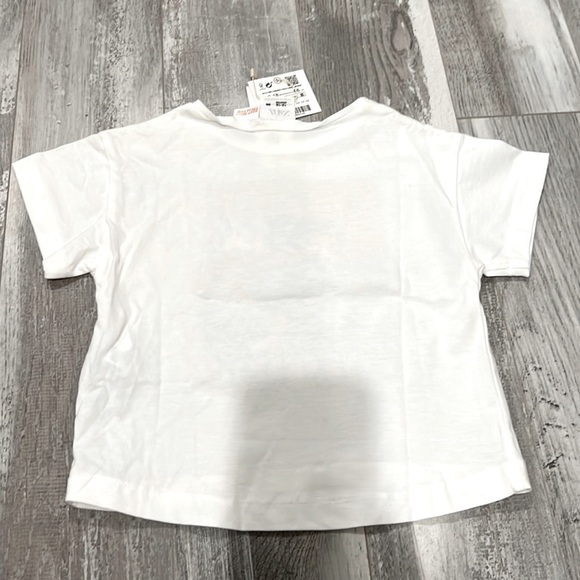 Zara Supergirl Appliqué T-Shirt - Picture 7 of 7